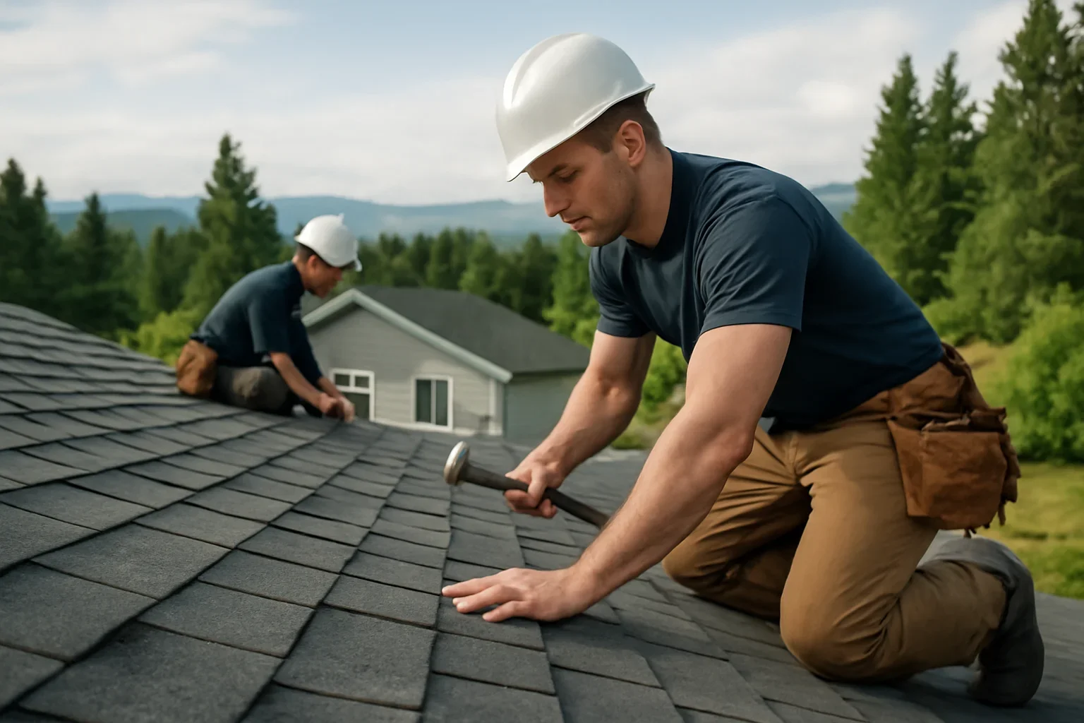 Roofing Company in Prince George, B.C. shown through professional roofing work