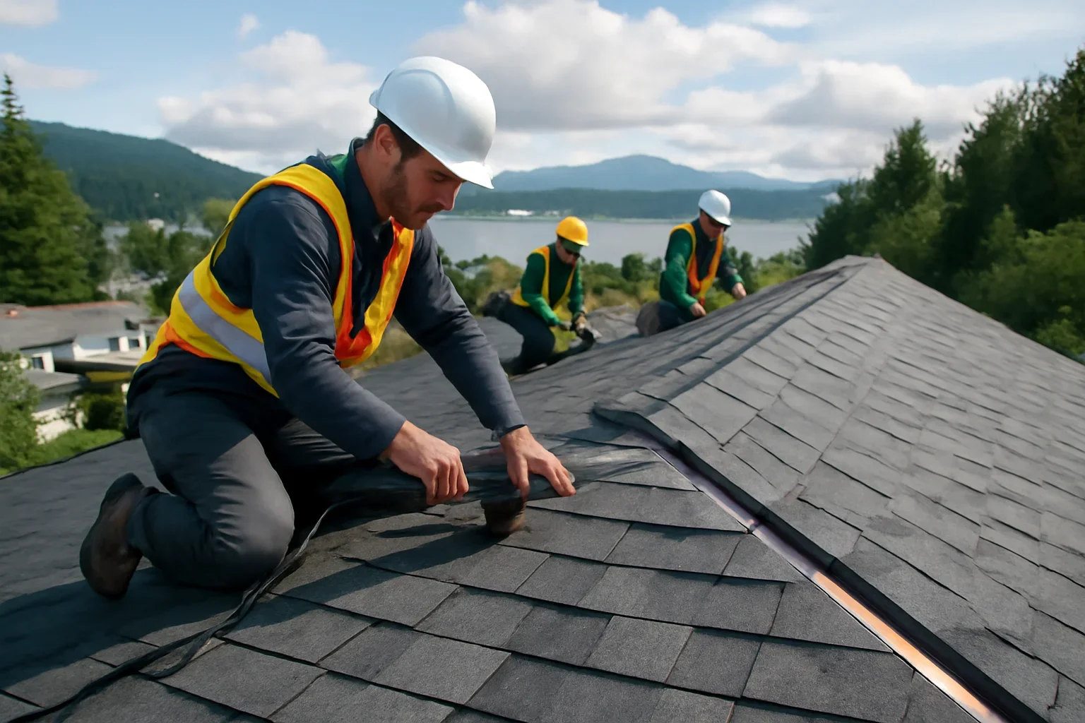 Roofing Company in Prince Rupert, B.C. shown through professional roofing work