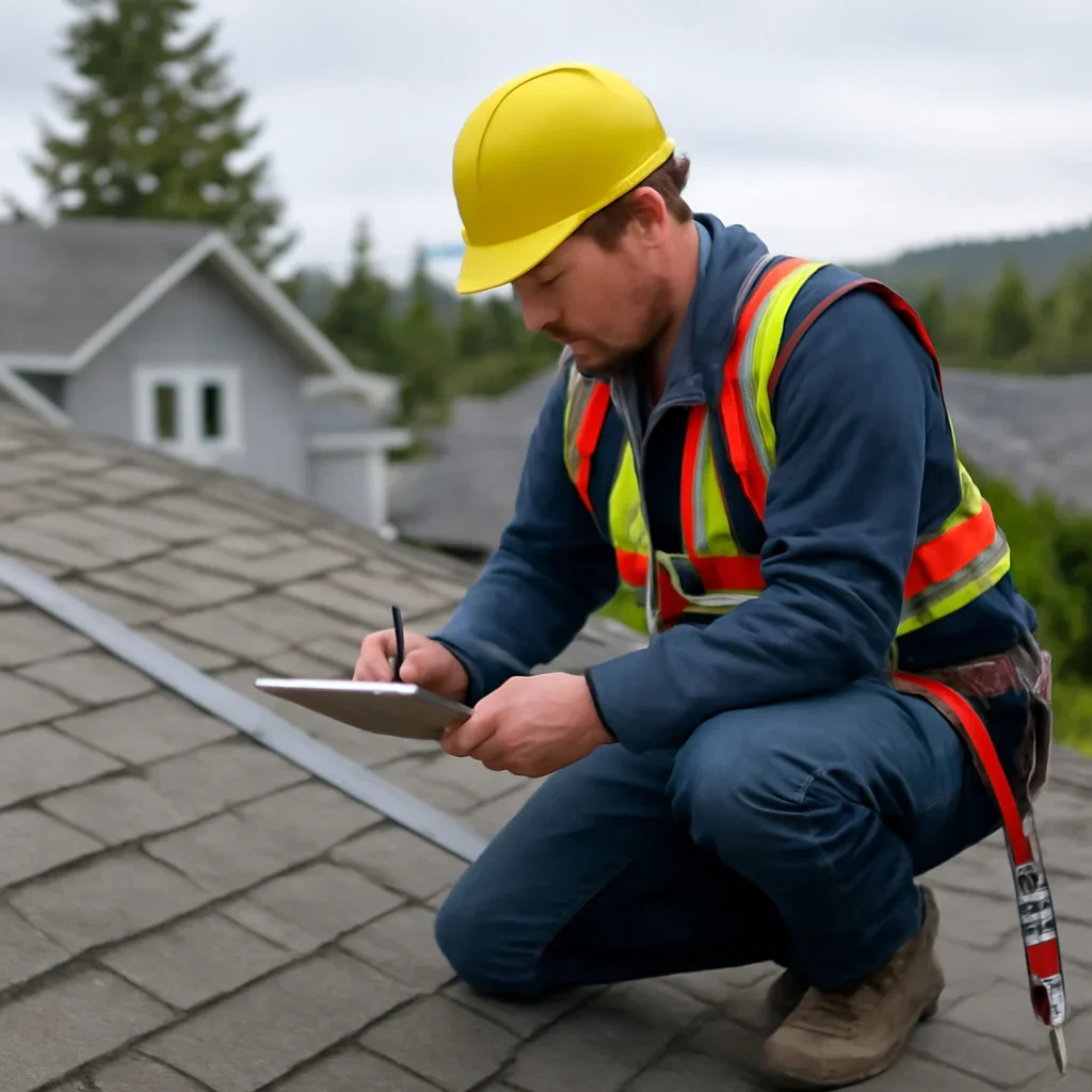 Roof inspection and planning work for Roofing Company in Prince Rupert, B.C.