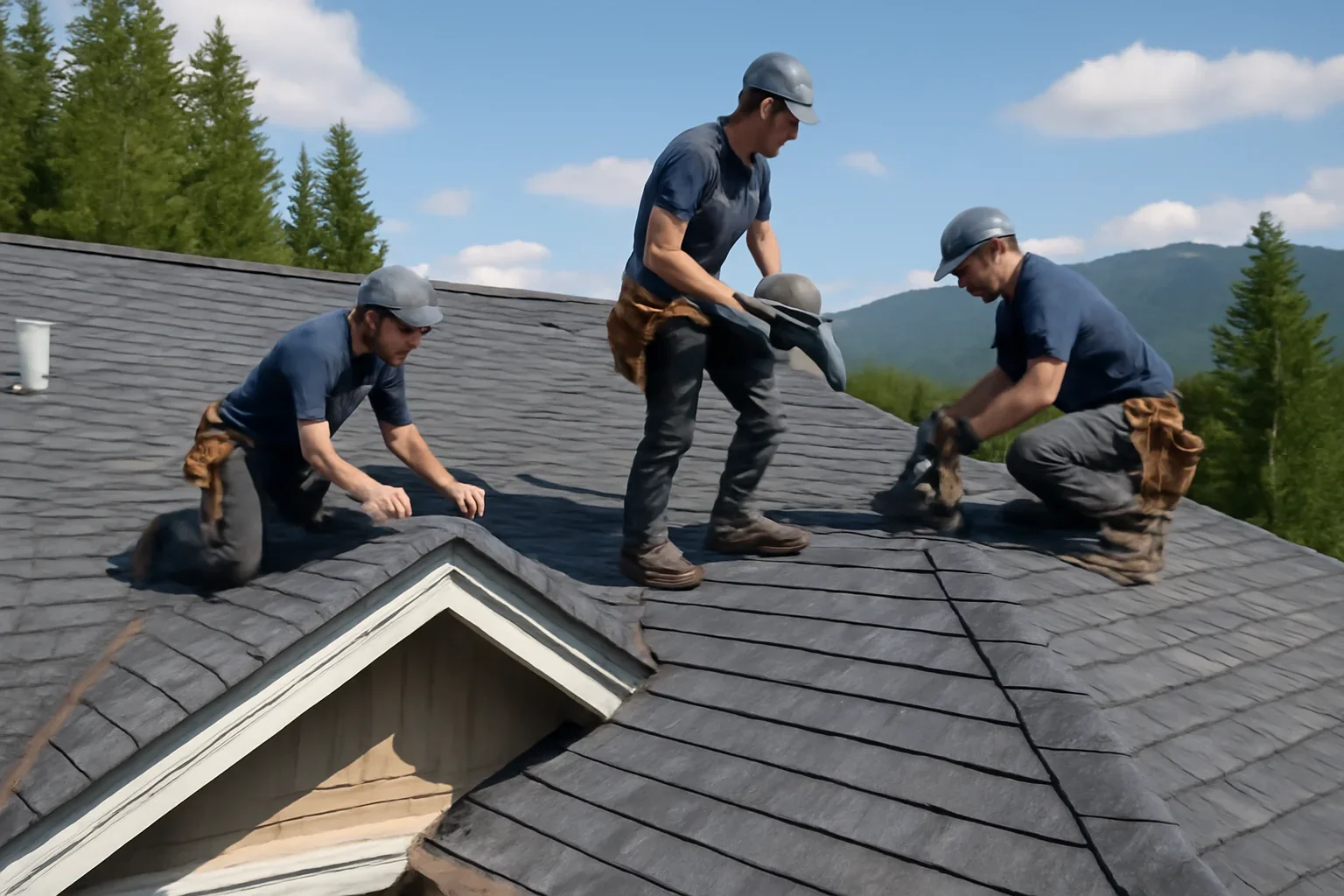 Roofing Company in Quesnel, B.C. shown through professional roofing work