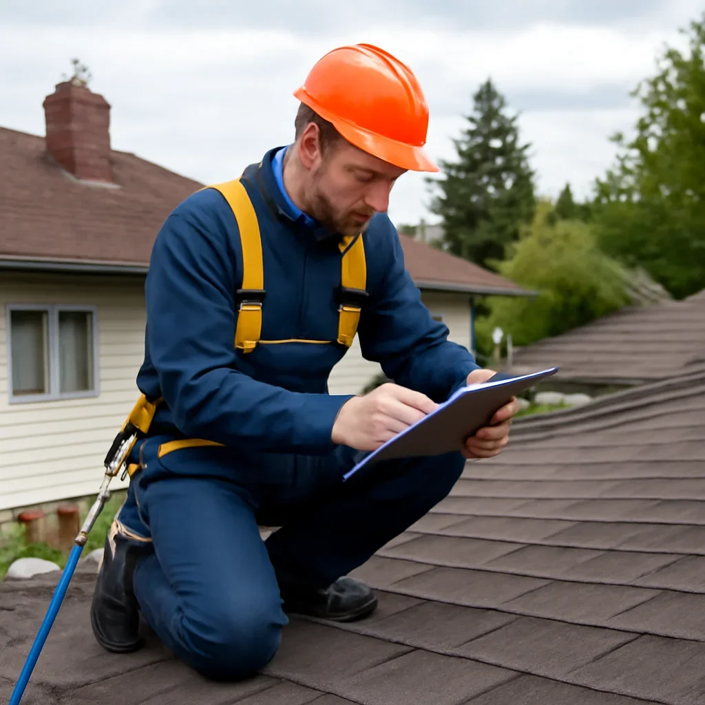 Roof inspection and planning work for Roofing Company in Quesnel, B.C.