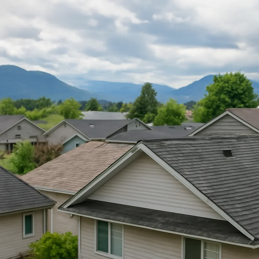 Roofing and exterior conditions around Salmon Arm properties