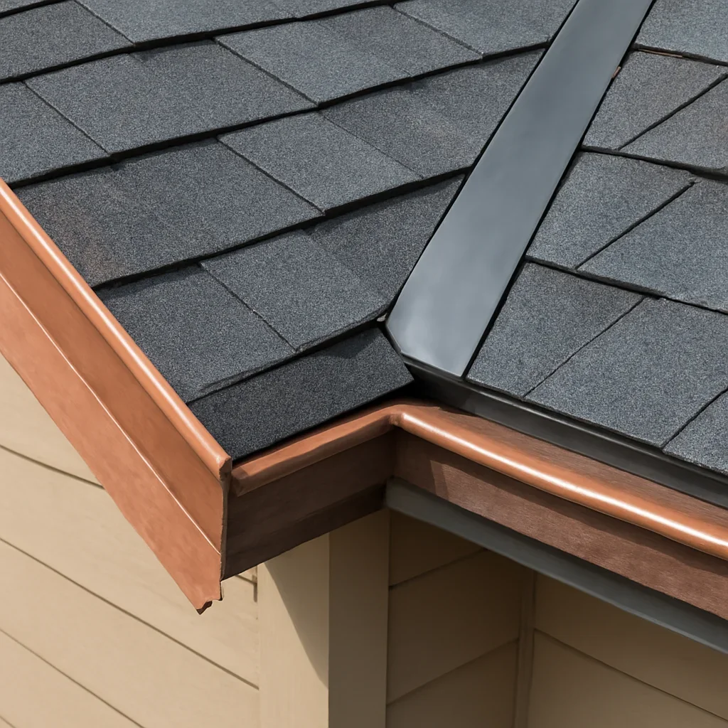 Close view of materials and roof details related to Roofing on Vancouver Island