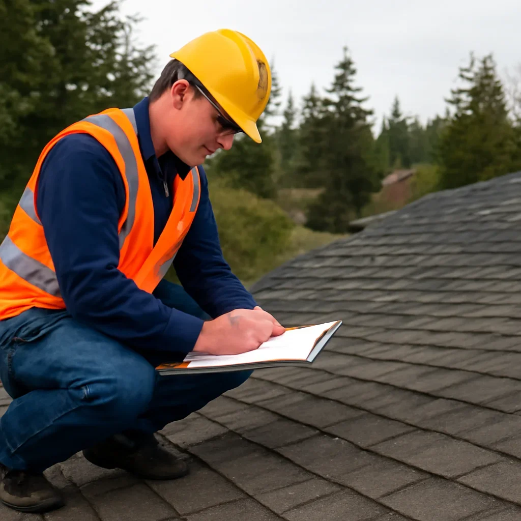 Roof inspection and planning work for Roofing on Vancouver Island