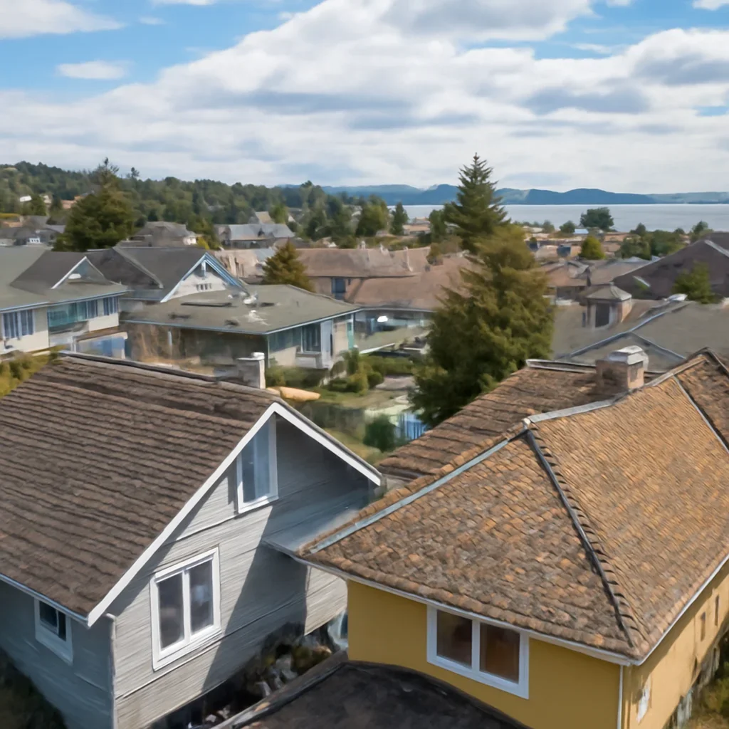 Roofing and exterior conditions around White Rock properties