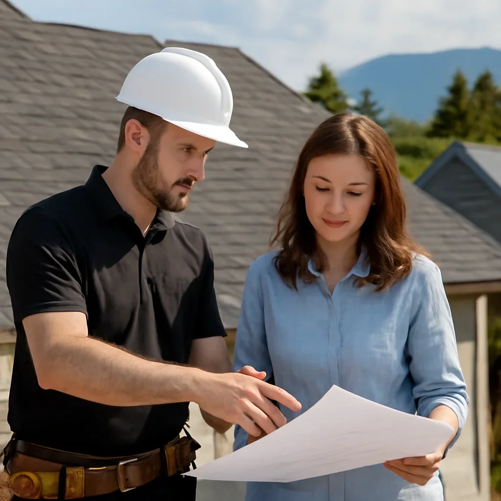 Roofing planning and next-step discussion for Terms of Use